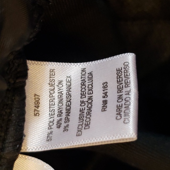 Andrew Marc Ladies' 5-Pocket Pant in Charcoal Size 6 - Picture 6 of 7